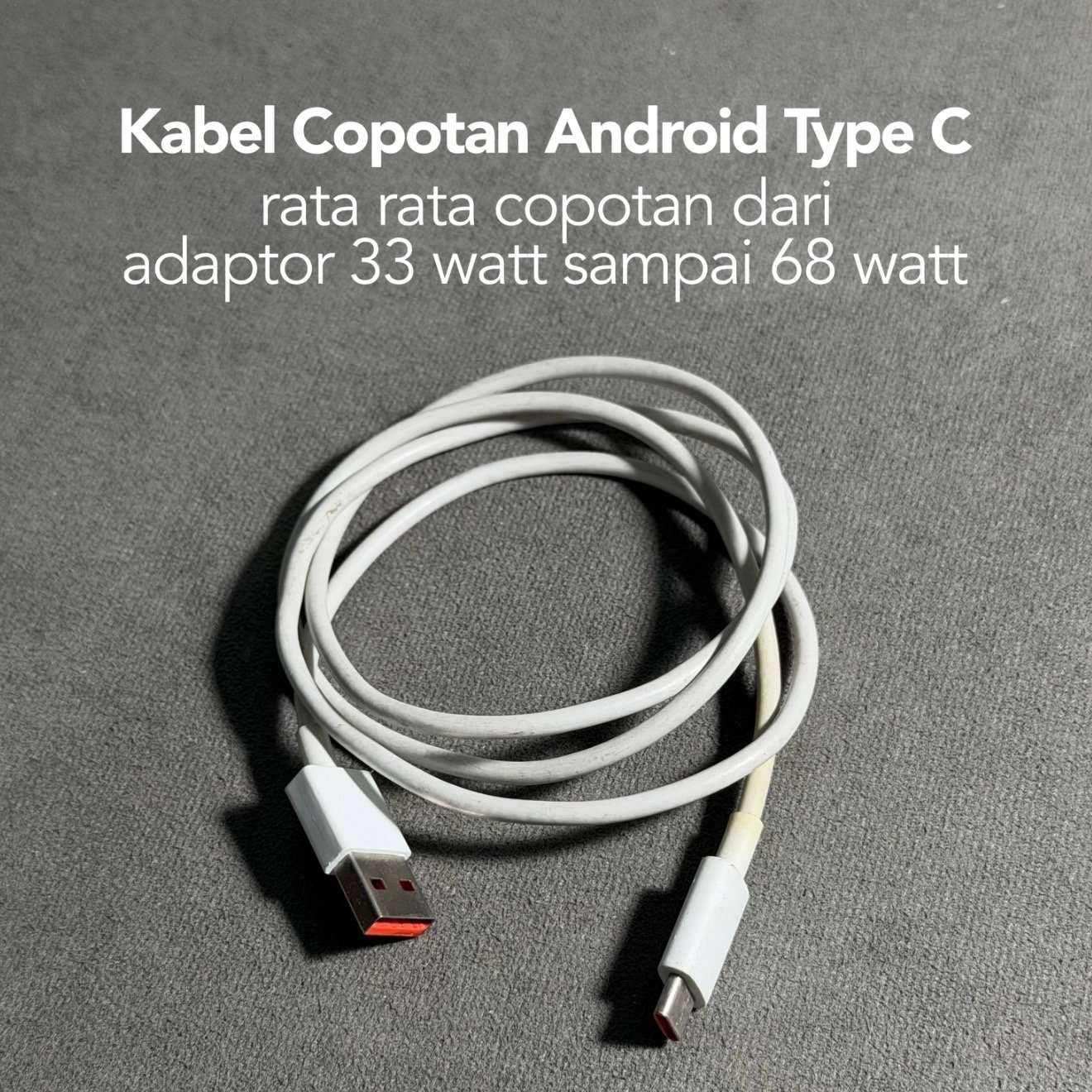 Promo Kabel Type C Copotan ori