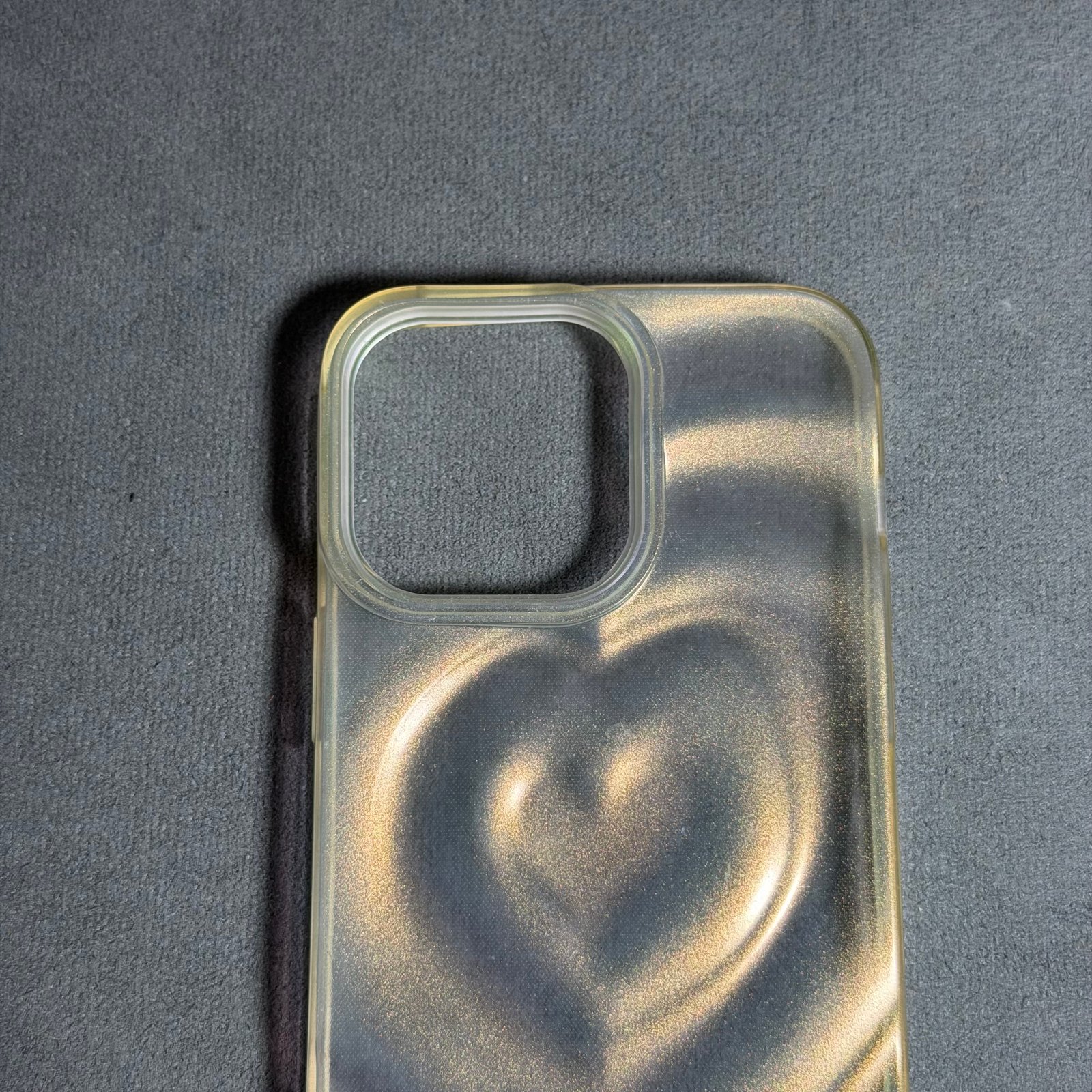 Case Love Gold blink iPhone 14 Pro Max