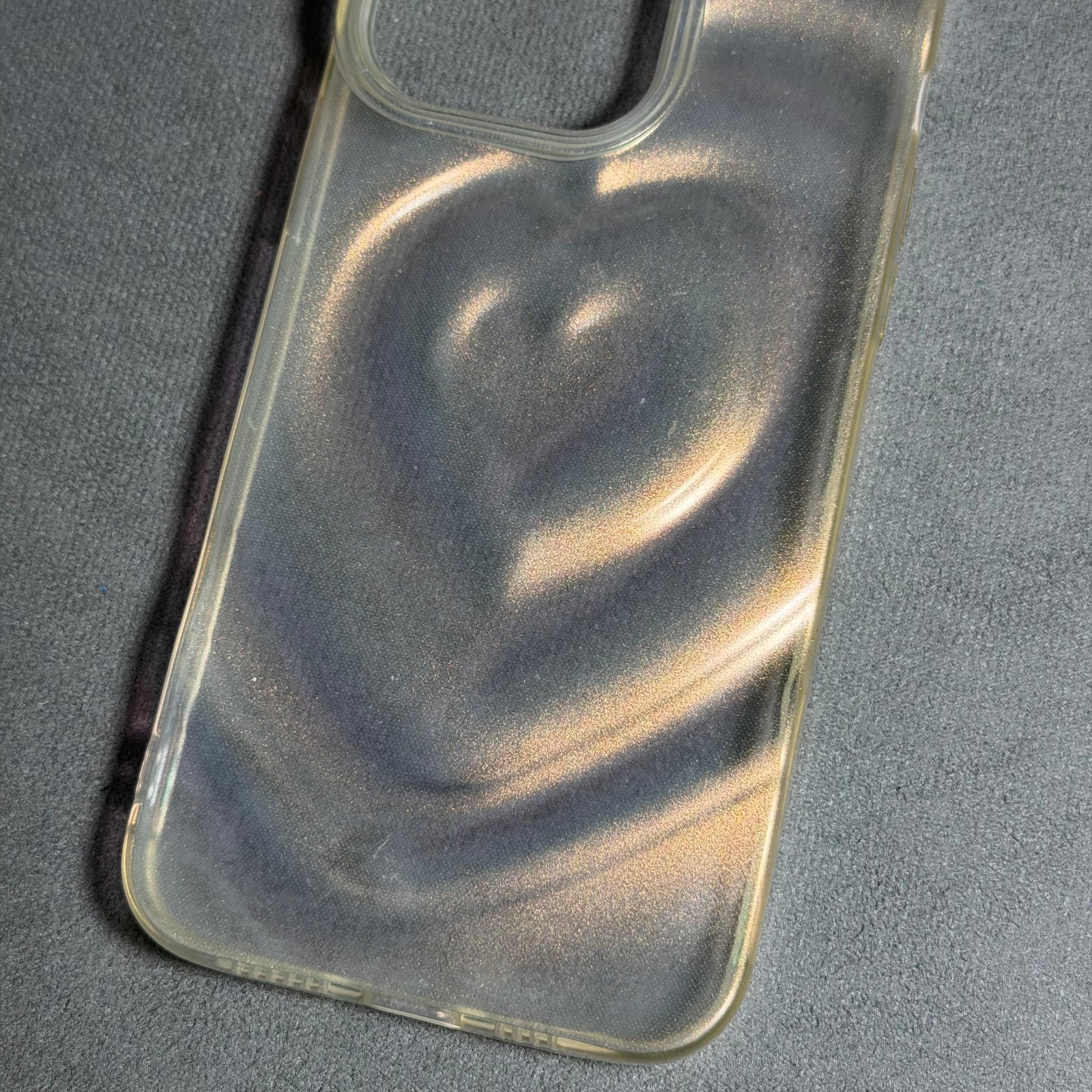 Case Love Gold blink iPhone 14 Pro Max