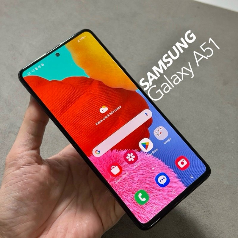 Samsung Galaxy A51 RAM 8 GB Bekas 100% Ori